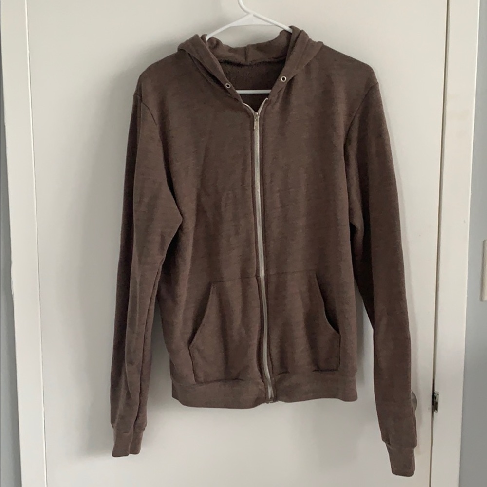 American Apparel Zip Up Hoodie